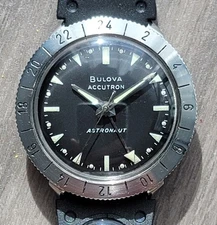 GORGEOUS 1969 Bulova Accutron 214 Astronaut Moon Landing Year Men's Watch ('A')