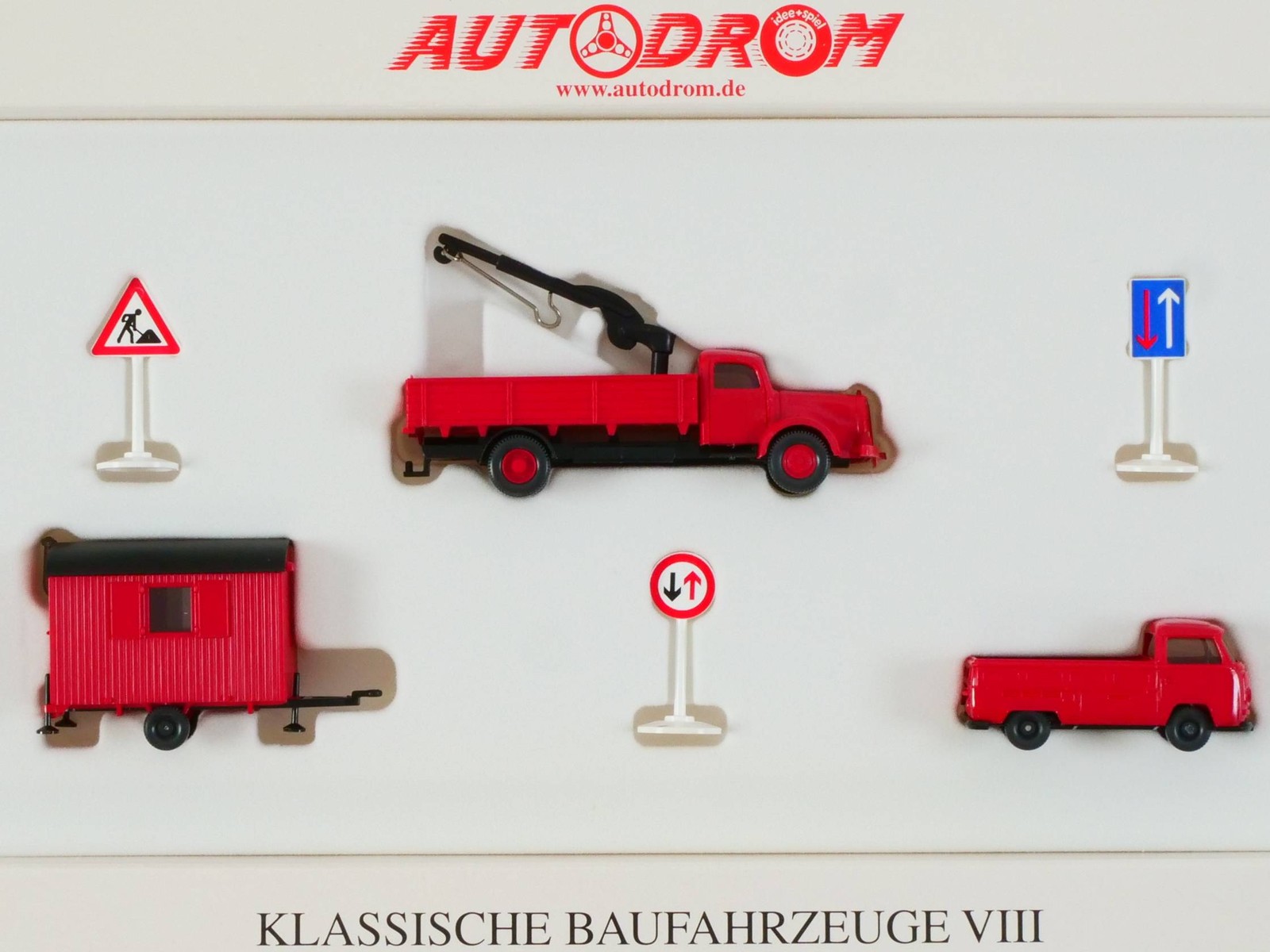 Wiking 99028 Autodrom Classic Construction Vehicles VIII 8 Mint! OVP 1:87