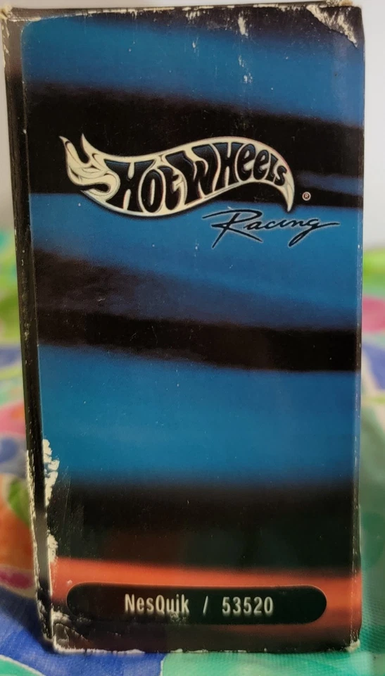 Hot Wheels 2001 Jeff Green #10 Nesquik Racing Team Transporter 1/64 Diecast - Image 3 of 4