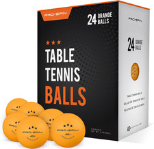 Ping Pong Balls - 3-Star Premium Orange Table Tennis Balls High-Performance 40