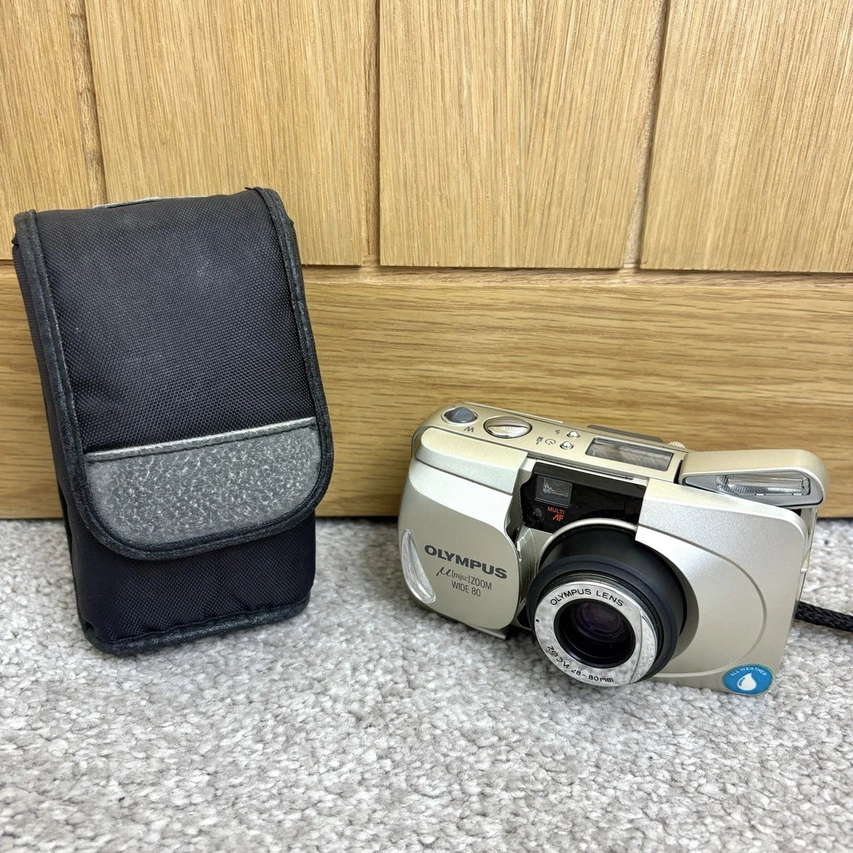 【動作良好】OLYMPUSフィルムカメラ μ[mju] ZOOM WIDE 80 Olympus µ[mju:] ZOOM WIDE 80 Film Cameras for sale | eBay