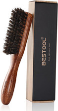 BESTOOL Hair Brush, Professional Men'S Beard Brush, Boar Bristle Hair Brush/Bear