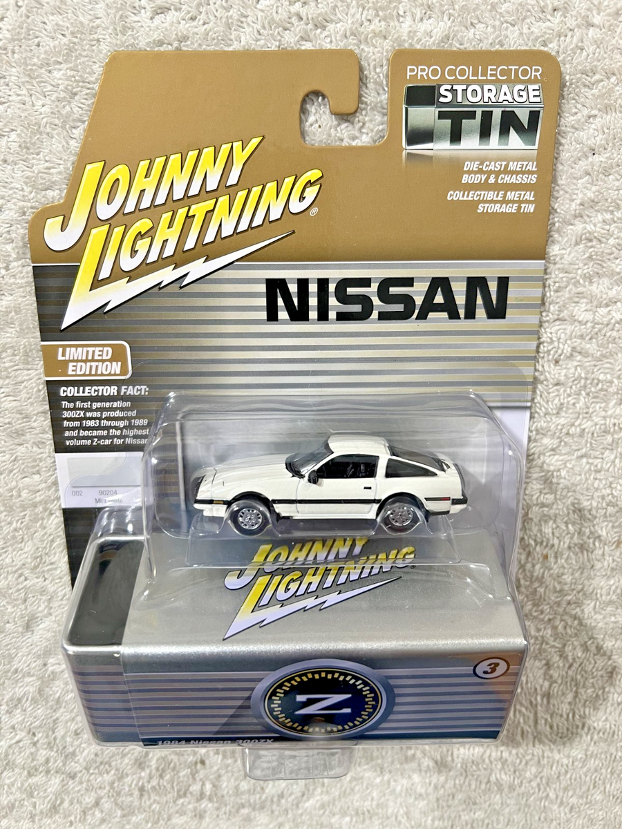 JOHNNY LIGHTNING 1984 NISSAN 300ZX COLLECTOR STORAGE TIN **NEW