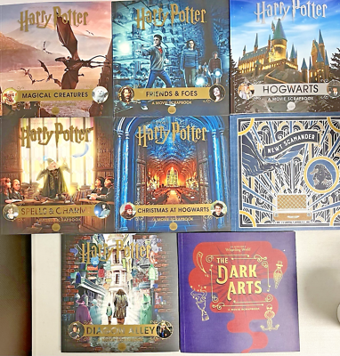 クリスマス Harry Potter /Fantastic Beasts Movie Scrapbook 8 Book Collection