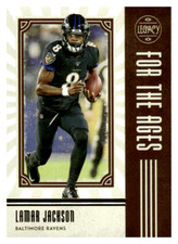 2020 Panini Legacy For The Ages #FTA-LJ Lamar Jackson RAVENS