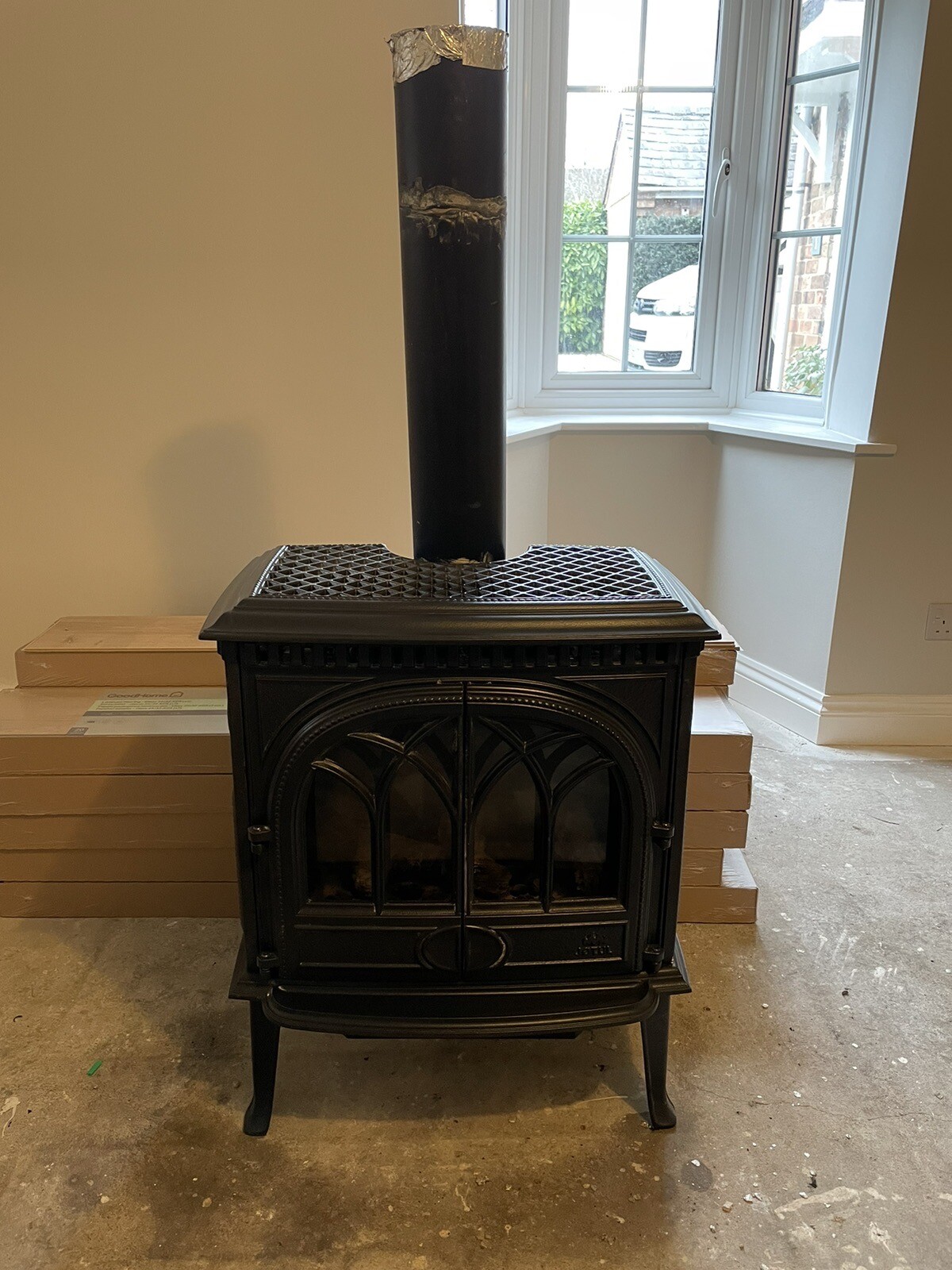 Jotul GF 3 CF 2 Conventional Flue Gas Stove Log Burner Style eBay