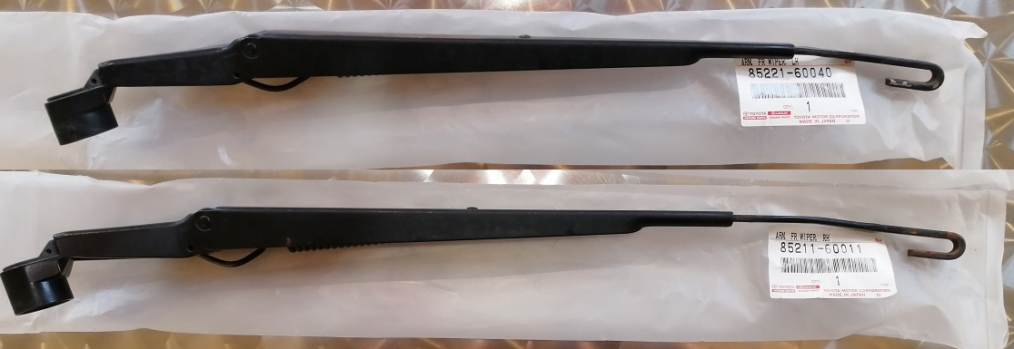 Genuine Toyota Land Cruiser FZJ80 80 Series RHD Front Wiper Arm RH