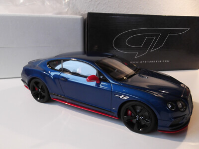 GT SPIRIT 1:18 BENTLEY Continental GT Speed BLACK EDITION Limited No.031/504 OVP
