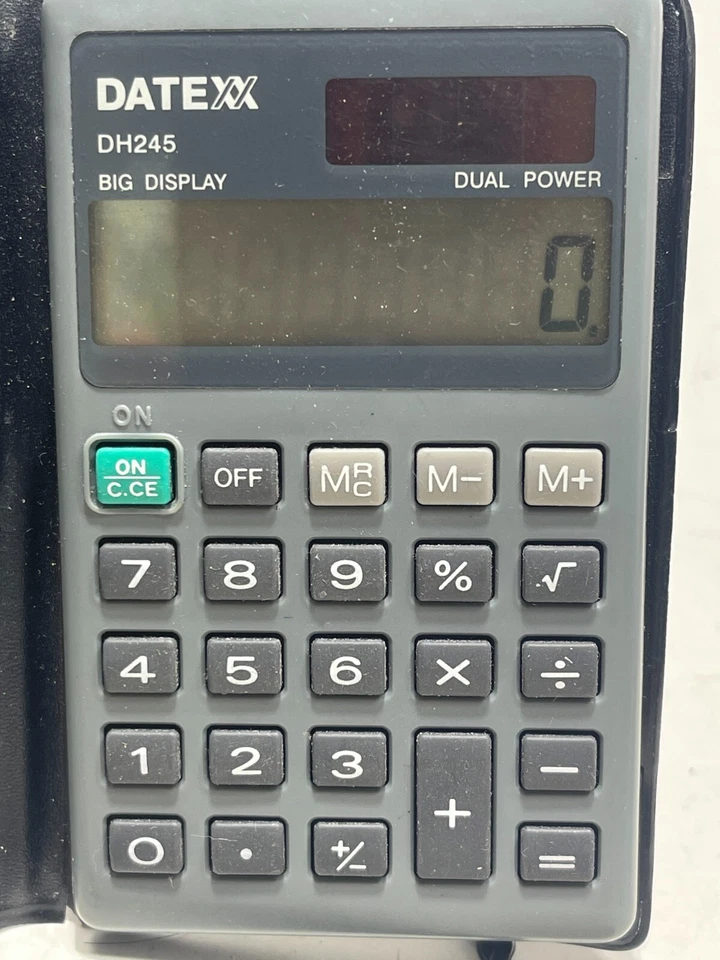 Vintage Datexx DH245 Solar Calculator - Image 2 of 4