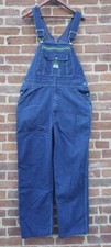 Liberty Men 36x32 Denim Bib Overalls Farmer Halloween Costume Scarecrow Jeans