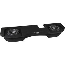 NEW DUAL 10" 2400W LOADED SEALED SUB BOX FITS 2002-2018 RAM 1500 QUAD/CREW CAB