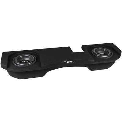NEW DUAL 10'' 2400W LOADED SEALED SUB BOX FITS 2002-2018 RAM 1500 QUAD/CREW CAB