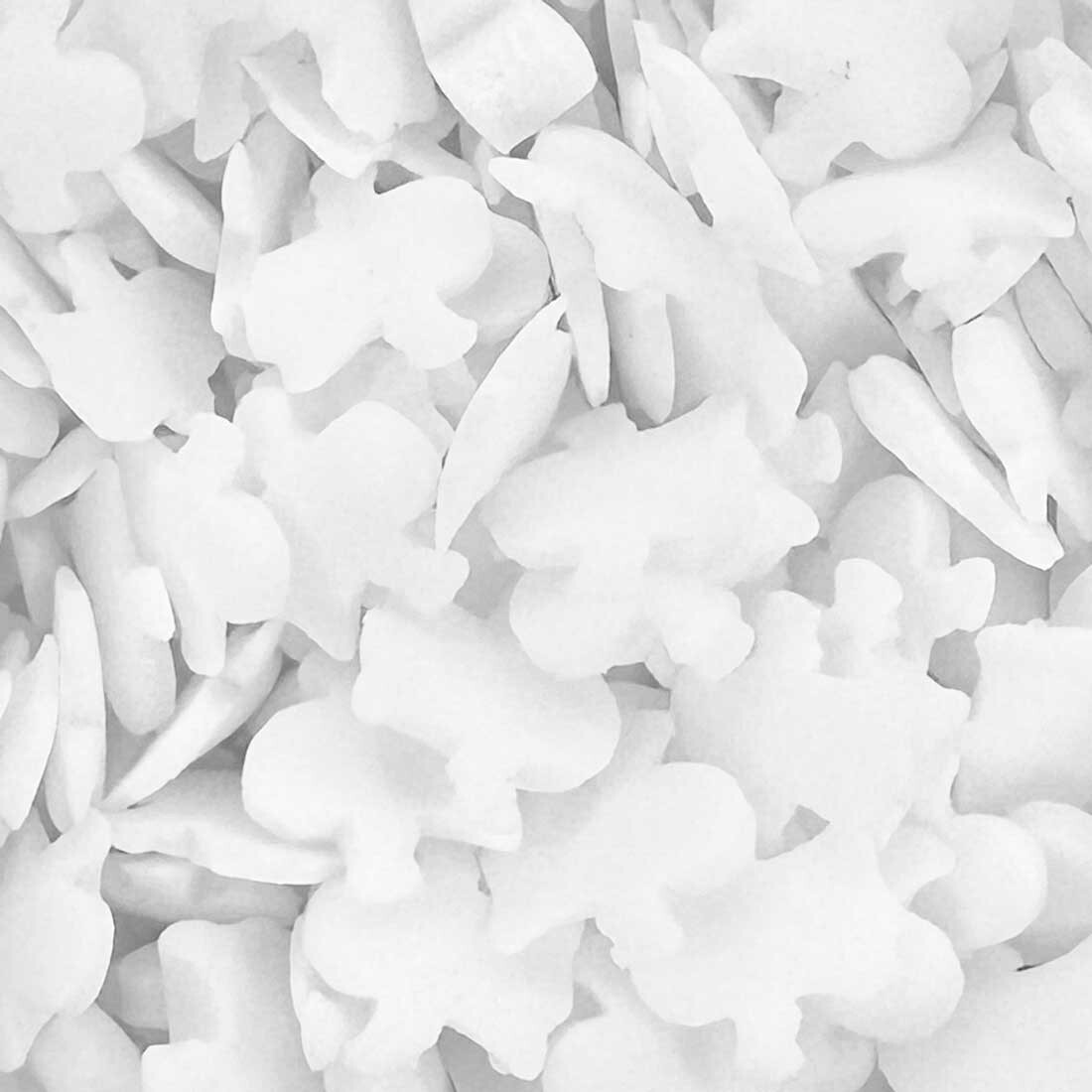 A Pinch Of-Bigger Sugar Ghosts 65g Edible Vegan Cake Decorations/Sprinkles 2067