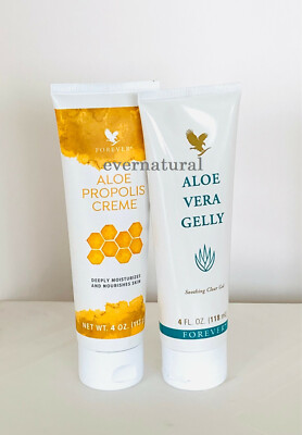 Forever Living Aloe Gelly, NEW Aloe Propolis, 4 fl.oz each (control your  acne) | eBay