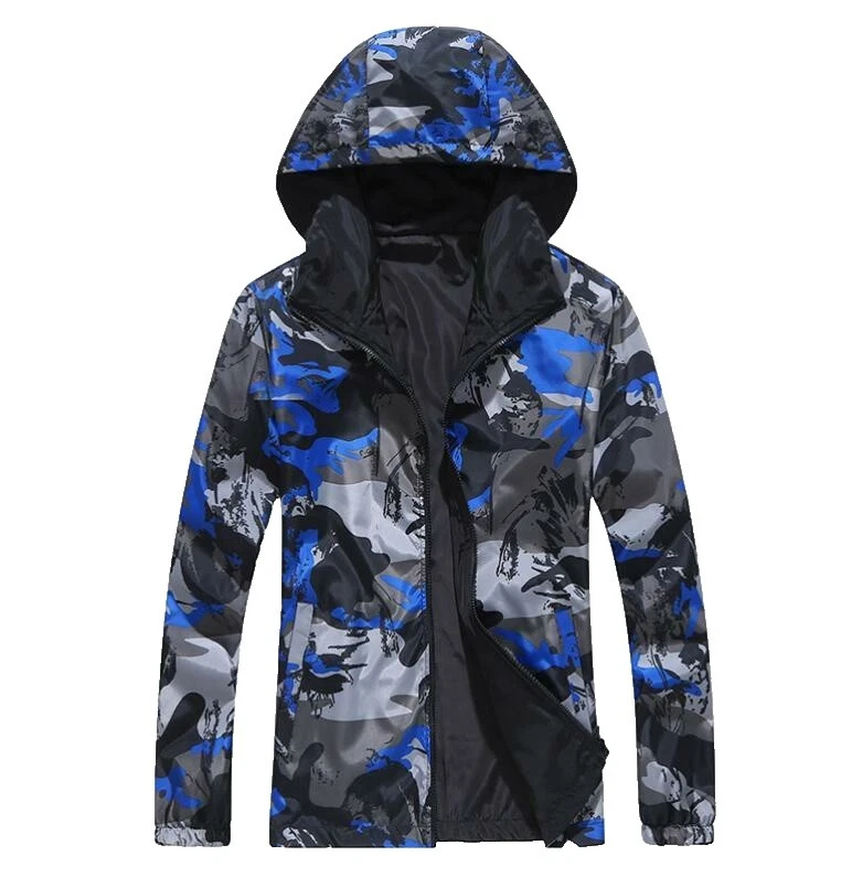 Abrigos de camuflaje Tamaño Regular trinchera abrigos, chaquetas y chalecos para hombres