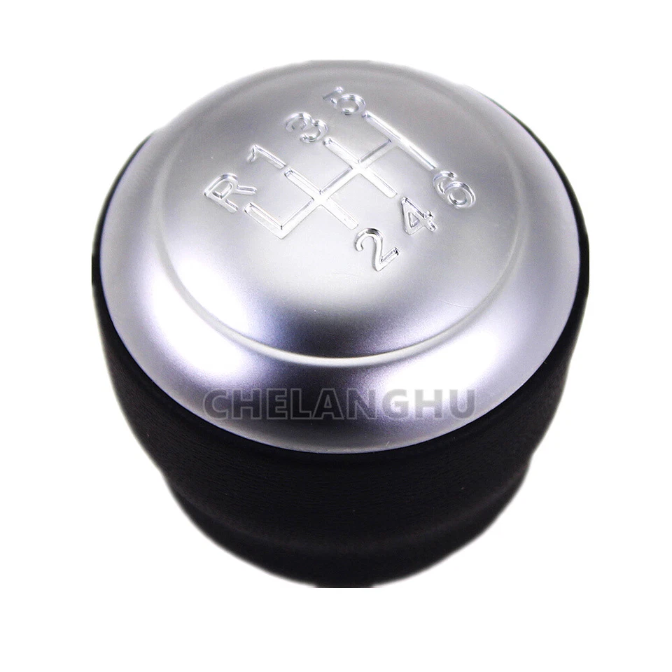 6 Speed Gear Stick Shift Knob For Hyundai Santa Fe 2007 2008 2009 2010 -2013 - Imagem 4 de 4