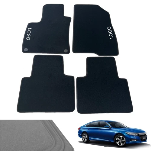 For Honda Accord 1994-2025 Car Floor Mats Original Velour Carpets Auto Pads - Picture 29 of 34