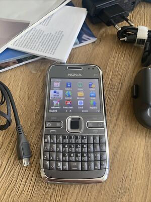 Nokia E72 Grey (Without Simlock) Good Condition