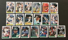 19 Baseball Cards from the 1991 The U.S. Playing Card Co.  FREE SHIPPING