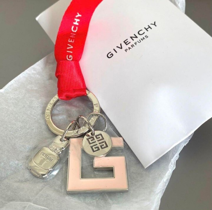 GIVENCHY PERFUMES PORTE-CLES Key Ring Chain Ring New | eBay