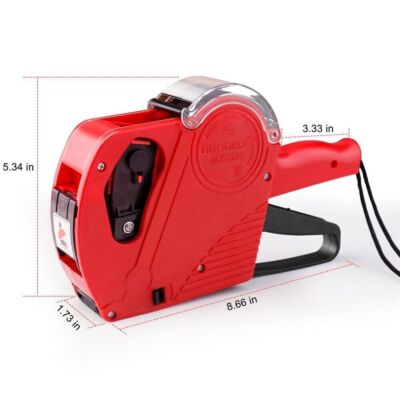 Handheld Pricing Gun MX-5500 8 DIGITS Price Tag Label Gun Labeler ...