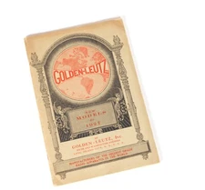 Original 1927 Golden Leutz Radio Catalog * Nice