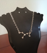 New Virgo Constellation Zodiac Horoscope Star CZ Galaxy Pendant Necklace Charm