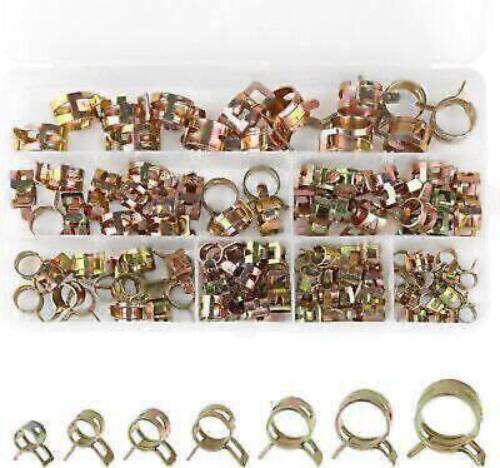Fuel Line Clamps Spring clip 7Sizes 6/7/8/9/10/12/14 mm Spring Action Clamps