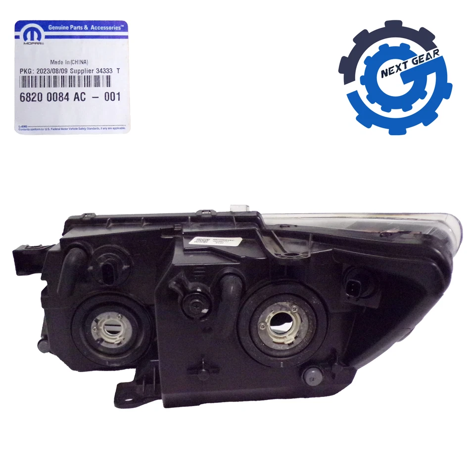 Nuevo conjunto de faros derechos Mopar OEM para Dodge Journey 2013-2020 68200084AC Foto 2 de 4