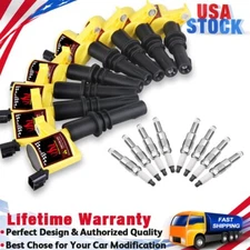 Ignition Coils DG511 & Spark Plugs SP515/SP546 PZH14F For Ford F150 Expedition