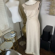 TAHARI For Arthur S Levine Long Evening Gown Dress  SZ 8