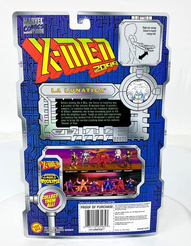 HIGH GRADE CARD X-Men 2099 LA LUNATICA 1990s Marvel ToyBiz 1996 - Bild 4 von 8