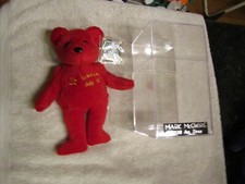 Retired Salvino's Bamm Beano's McGuire 25 Dever July 1998 All Star Plush Bear