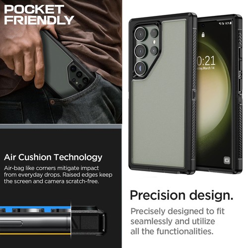 For Samsung Galaxy S23 Ultra Case Shockproof Rugged Hard Phone Slim Thin Cover - Picture 31 of 32