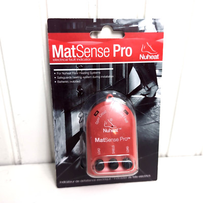 Nuheat MatSense Pro Electrical Fault Indicator - Detector 120V / 240V ...