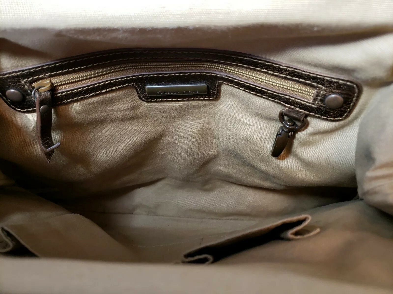 LIMITED EDITION ISABELLA FIORE ROYAL CELINE SHOULDER HANDBAG PURSE 12Wx11H $575 image 6