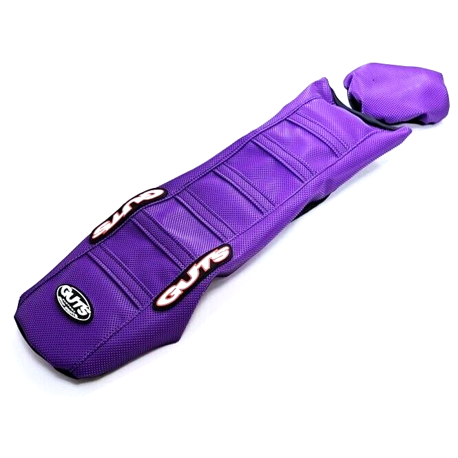 GUTS PURPLE RIBBED GRIPPER SEAT COVER YAMAHA YZ250F 2024 - YZ450F
