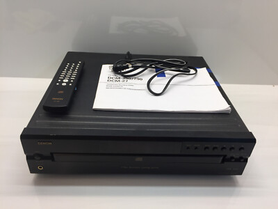 Denon DCM-290 CD Changer 5 Compact Disc Player HiFi Stereo With Remote