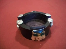 2002 Vintage Hog Motrcycle Ash Tray by Adams Apple, NOS