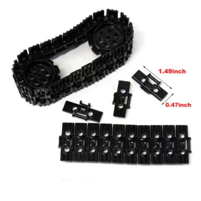 Technic Chain Link Pieces Tank Track Wheels Tread Wheels For
