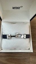 montblanc lederarmband mit Karabiner