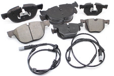Front & Rear Brake pads w/ wear sensor fit for BMW X5 E70 F15 F85 X6 E71 F16 F86