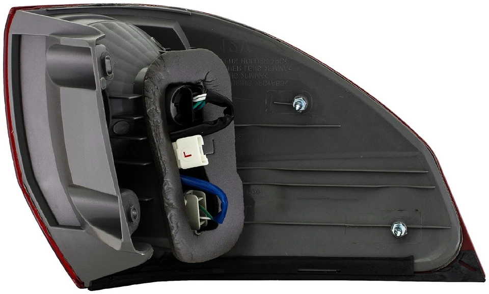 Conjunto de luz trasera derecha para Toyota Sienna Dorman 2006-2010 2007 2008 2009 Foto 4 de 4