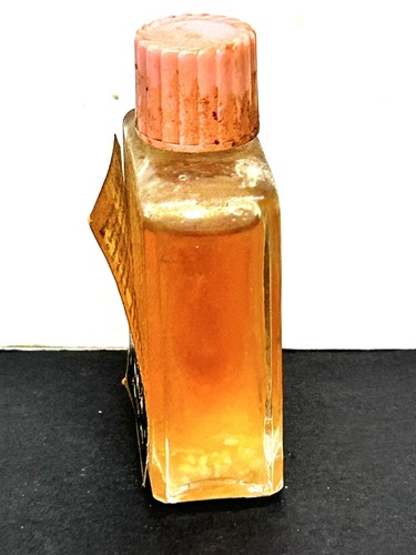 DE COLECCIÓN HELAINE SEAGER GOTA DE ACEITE FACIAL DORADO BOTELLA DE VIDRIO EN MINIATURA - Imagen 2 de 8