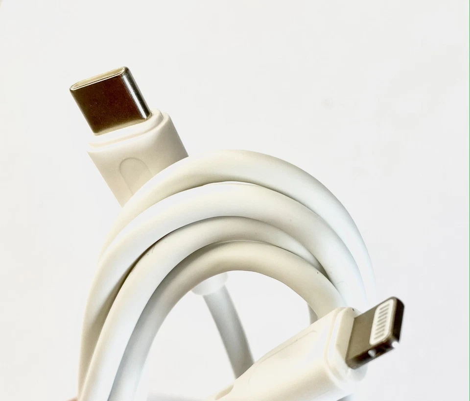 Nuevo cable de datos de carga rápida de 30 W tipo C a USB-C para Apple iPhones y iPads bandeja de entrada Foto 2 de 4