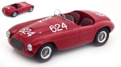 Vehicle Model 1:18 KK Scale FERRARI 166 MM Diecast Road Vehicles New