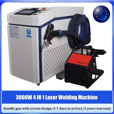 Reci 1500W 4IN1 Laser Welding Machine Cutting Cleaning Machine Touch Screen Gun