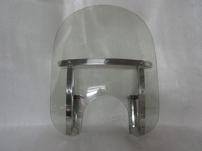 #ad Harley Davidson Sportster Dyna Detachable Compact Windshield LOW PROFILE $149.99