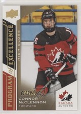 2020 Upper Deck Team Canada Juniors High Gloss 7/15 Connor McClennon #140 08i7