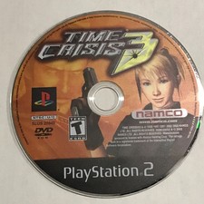 Time Crisis 3 (Sony PlayStation 2, 2003) PS2 Tested